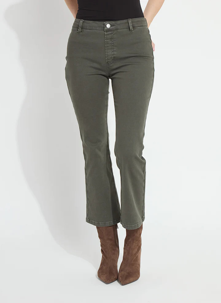 Ankle Estelle Everyday Flare Denim (27" Inseam) | Lysse NY