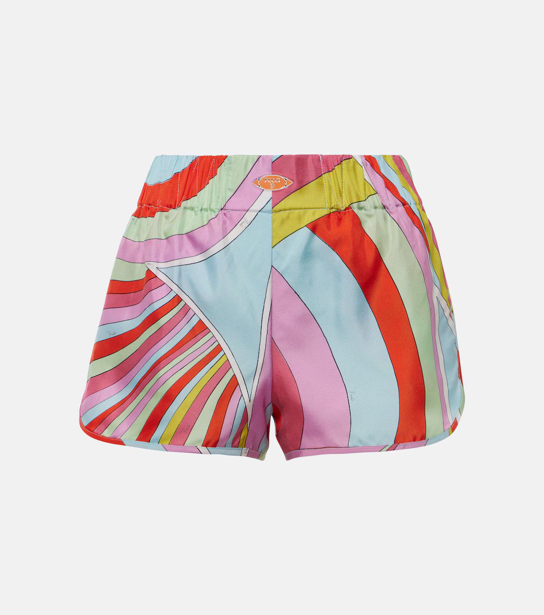 Printed silk twill shorts | Mytheresa (US/CA)