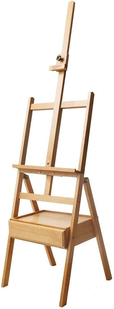 Mont Marte Signature Box Floor Easel, Beech Wood 43.5 x 44 x 150 cm (LxWxH), 17.13 x 17.32 x 59.1... | Amazon (US)