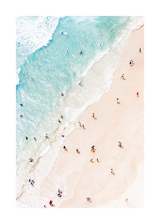 Richard Podgurski - Ocean Dip Poster | Desenio