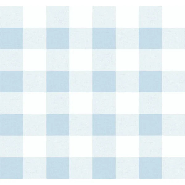 Tisdale Plaid 27' L x 27" W Wallpaper Roll | Wayfair North America