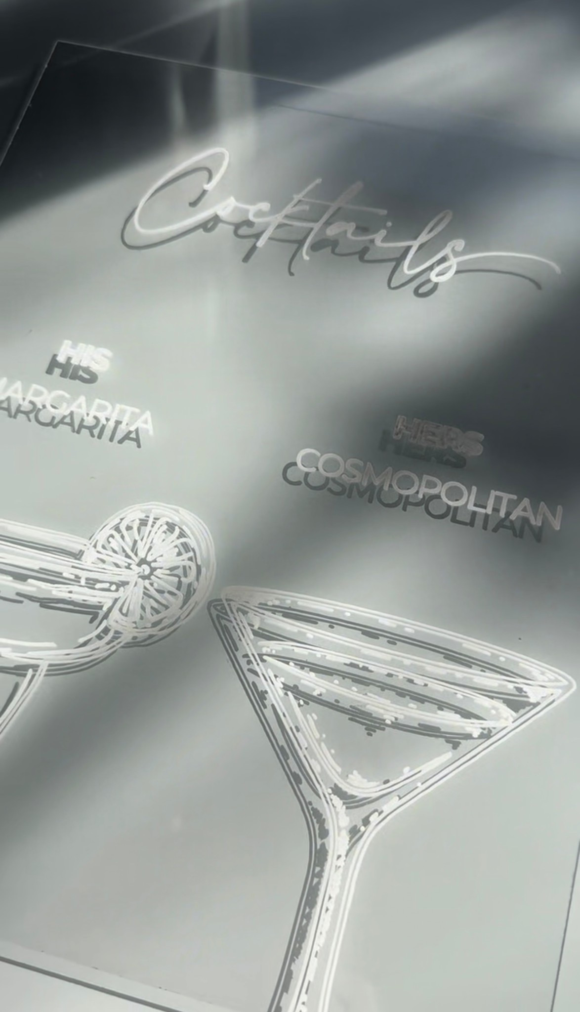 Acrylic Cricut Drawn Cocktail Signage ✨

#LTKParties #LTKWedding