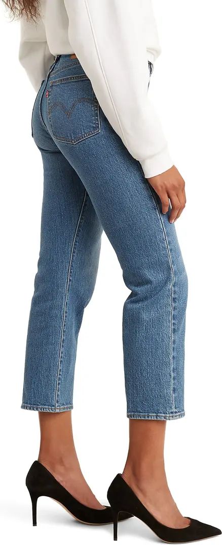 Levi's® Wedgie High Waist Crop Straight Leg Jeans | Nordstromrack | Nordstrom Rack