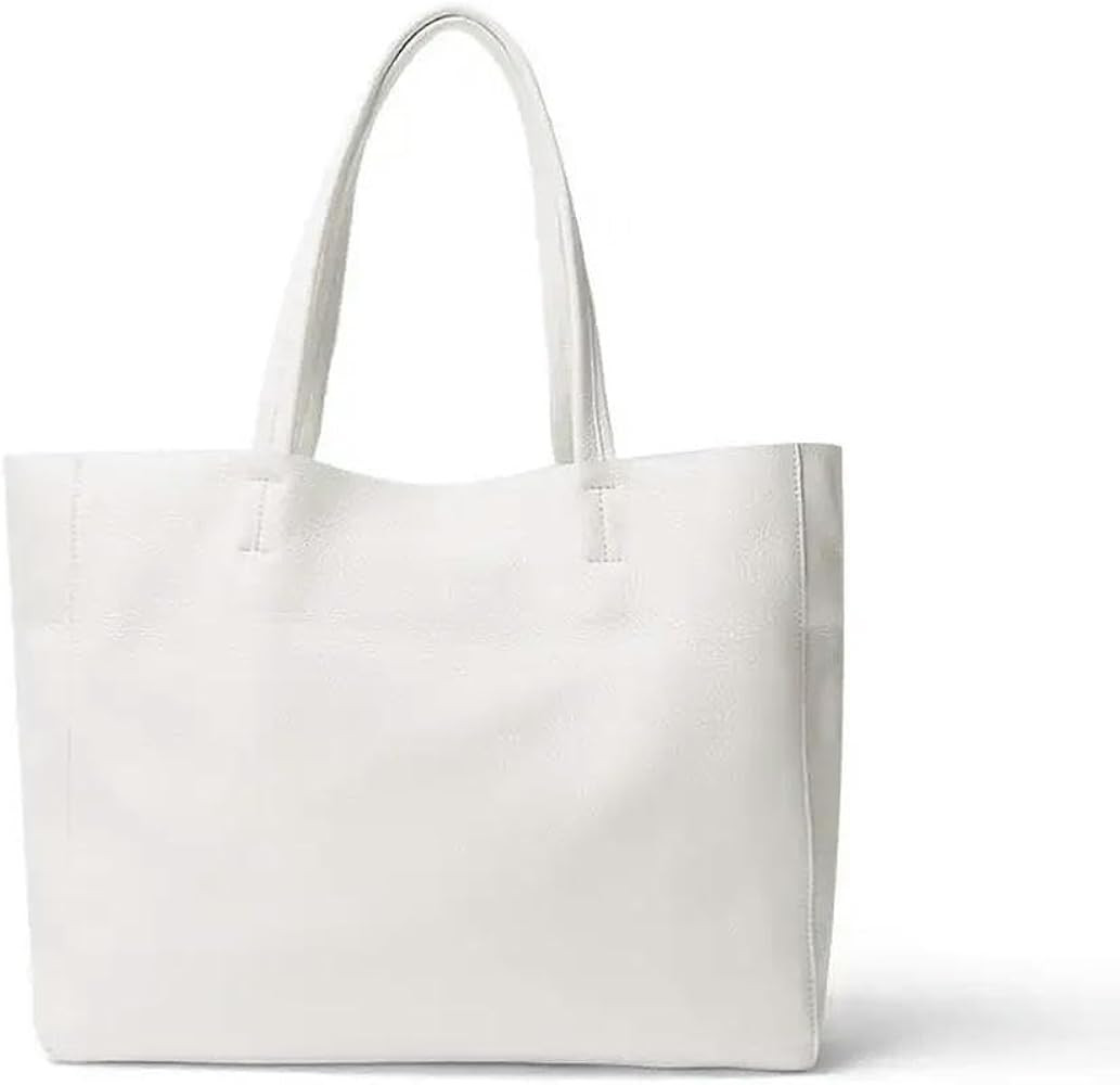 Women Soft Shoulder Bag Large Capacity Ladies Handbag Women Leather Handbag Casual Handbag | Amazon (US)