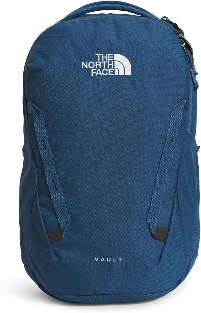 The North Face Vault Everyday Laptop Backpack, Shady Bl/Wht-NPF, OSFA | Commuter Travel Bag, Wate... | Amazon (US)