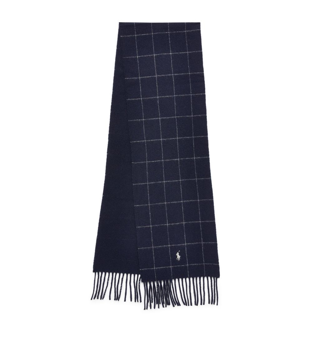 Wool Check Scarf | Harrods