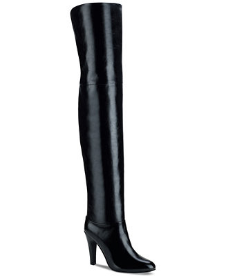 Overlook Over-the-Knee Heeled Dress Boots | Macy's