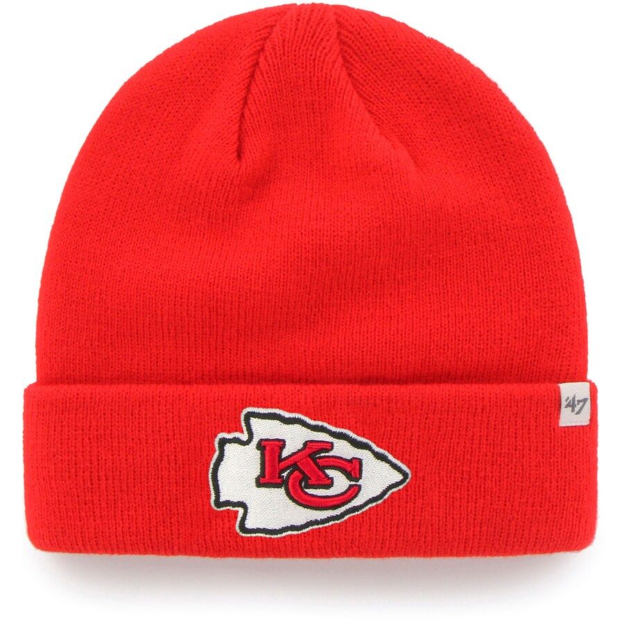 Kansas City Chiefs '47 Youth Basic Cuffed Knit Hat – Red | Fanatics