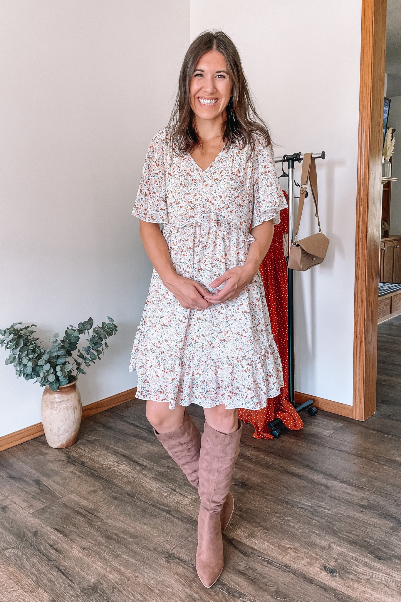 Fall family pics fall dress!
Mini dress, small
Knee high boots, fit tts
Suede boots
Fall boots
Fall dresses
Amazon finds 
Fall family photos
Fall wedding guest dress
Amazon fashion 

#LTKshoecrush #LTKSeasonal #LTKunder50