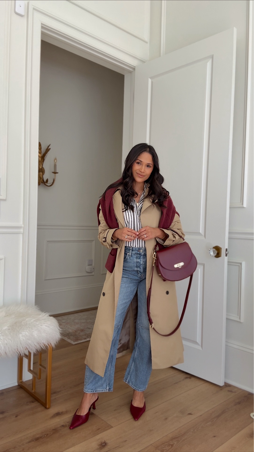 Obsessed with the fit of these barrel style jeans from @madewell
I’m wearing the size 26 regular here!
#trenchcoat #denim 

#LTKPetite #LTKStyleTip