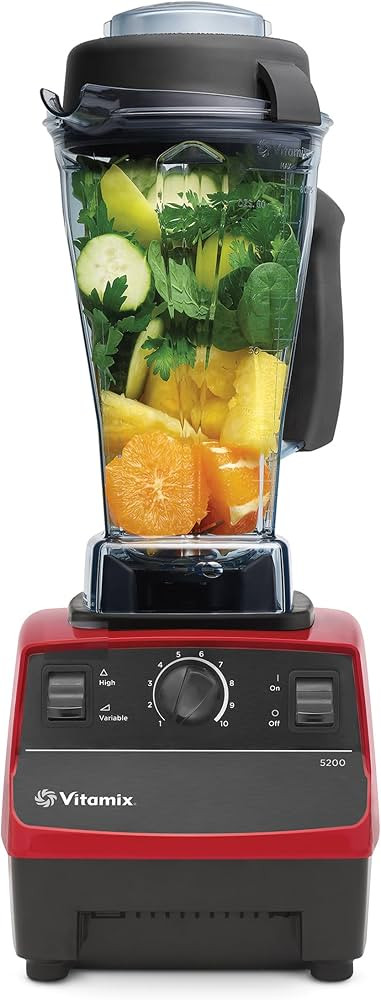 Vitamix 5200 Blender, Professional-Grade Blender for Smoothies, Soups, Ice Cream and More, Stainl... | Amazon (US)