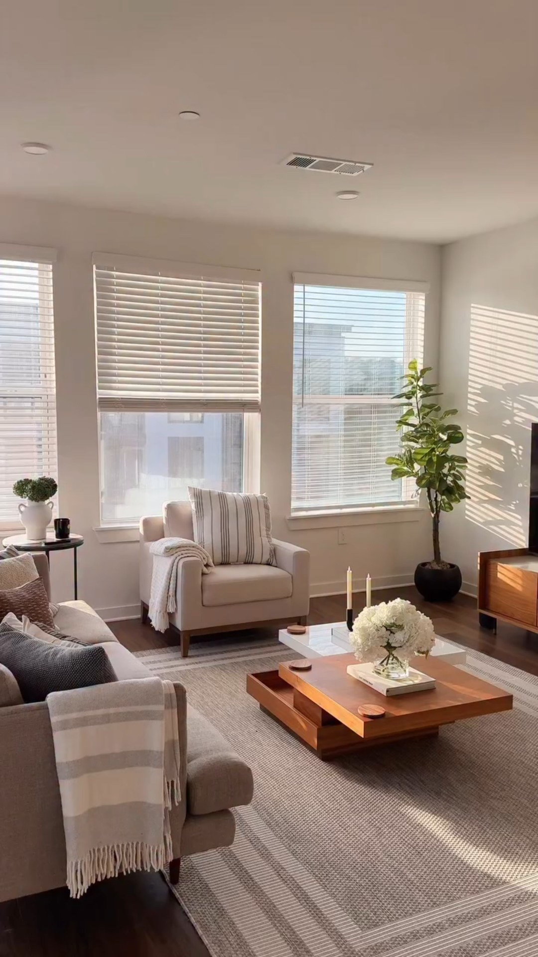 I love how our space is coming together, but I also want us to get a new couch 😅🤣