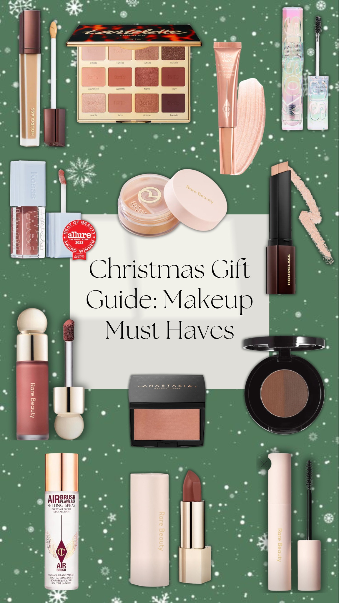 This holiday season is the perfect time to buy new makeup to take into the new year that are worth the investment, here are a few of my favorites. I swear by the hourglass concealer, Anastasia bronzer and rare beauty blushes  

#LTKGiftGuide #LTKSeasonal #LTKHoliday