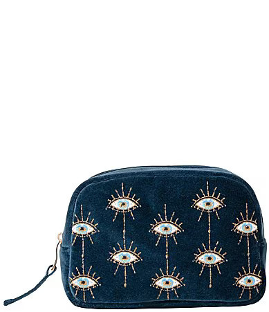Elizabeth Scarlett Mystical Eye Makeup Bag - Dark Blue | Dillard's