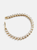 Kali Tennis Bracelet - Gold/Pavé | BaubleBar (US)