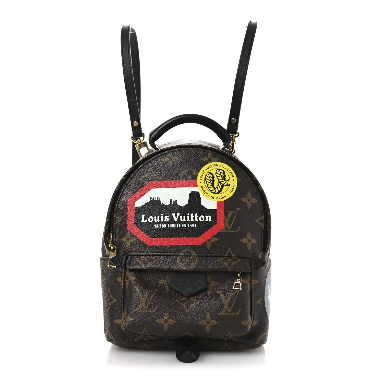 Monogram World Tour Palm Springs Backpack Mini | FASHIONPHILE (US)