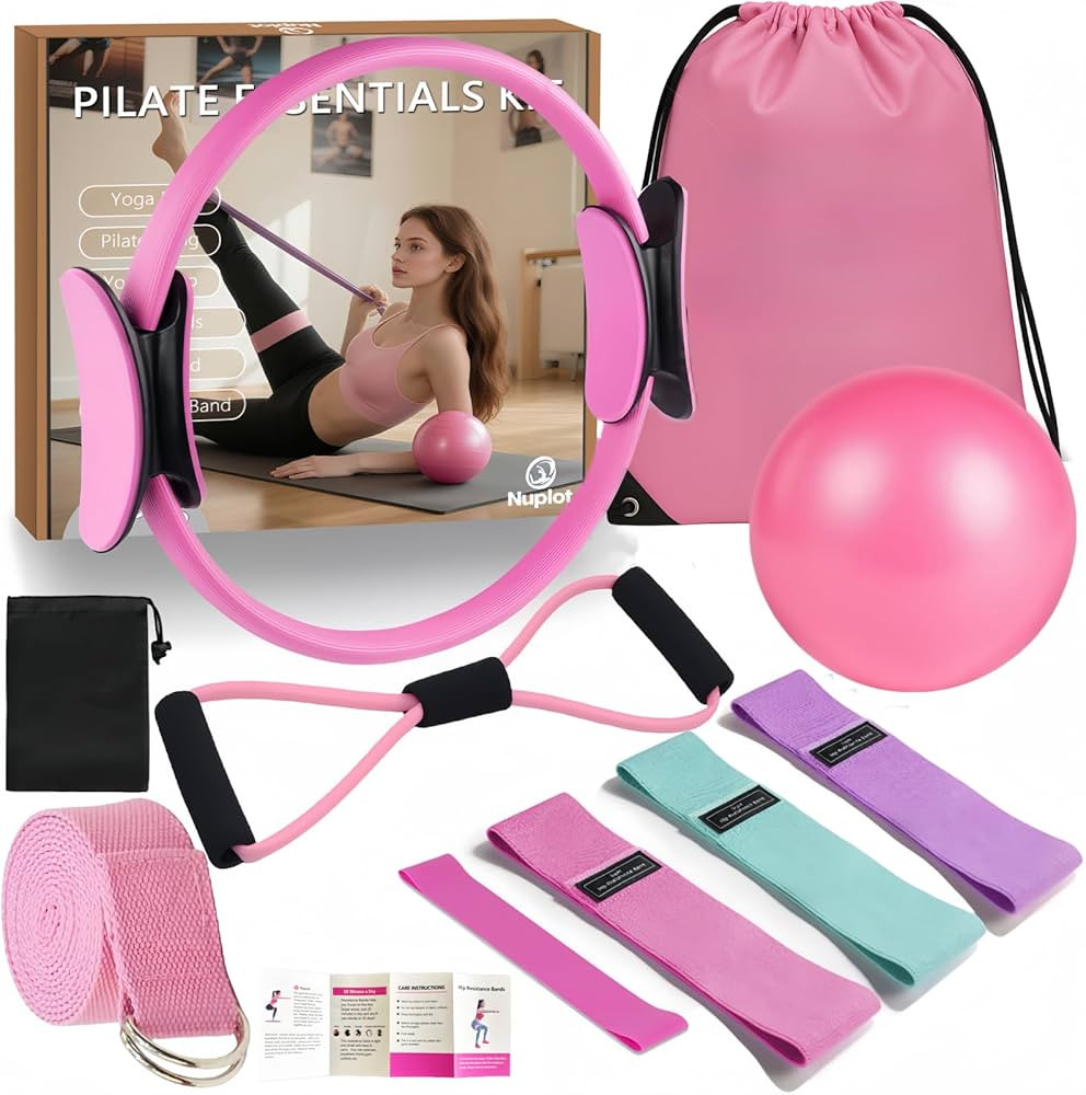Pilates Equipment, Pilates Kit for Home Workouts, Pilates Essentials Kit for Women, Home Pilates ... | Amazon (US)