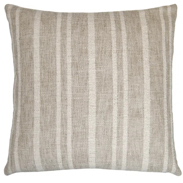 California Striped Feather Throw Pillow | Wayfair North America