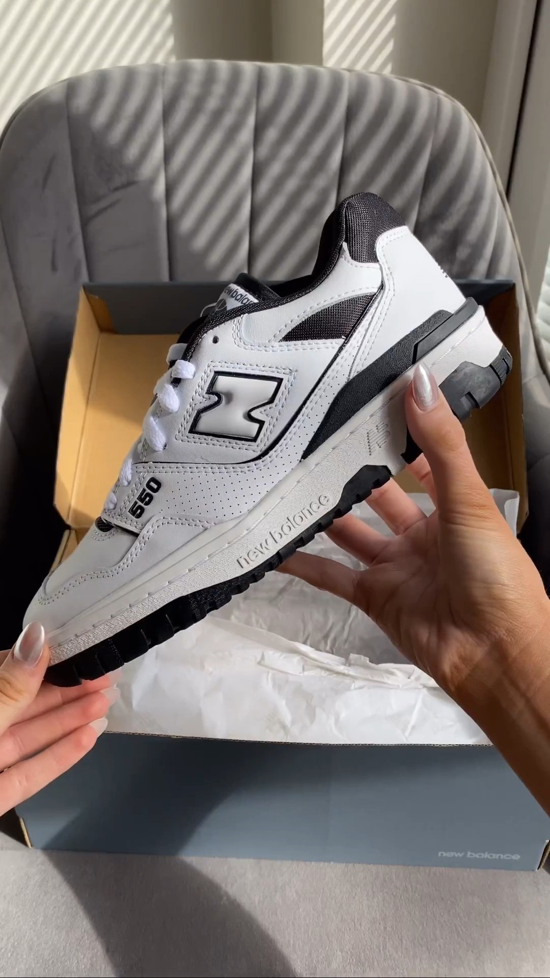 new balance 550’s 🖤 

#LTKSeasonal #LTKeurope #LTKstyletip