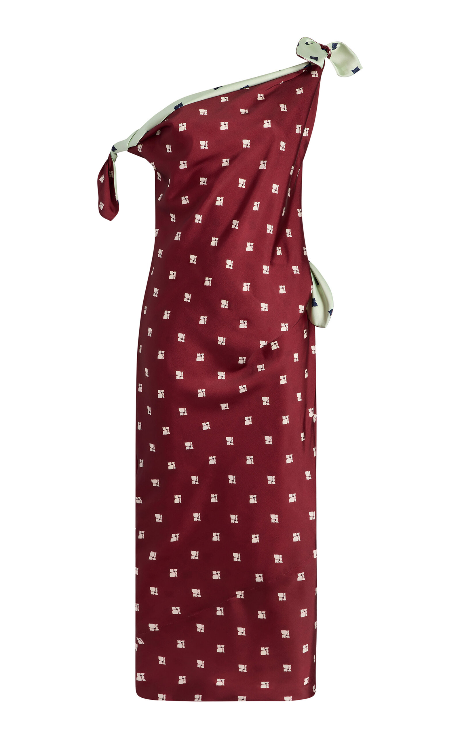 Polka Dot Twill Tabard Tie Dress | Moda Operandi (Global)