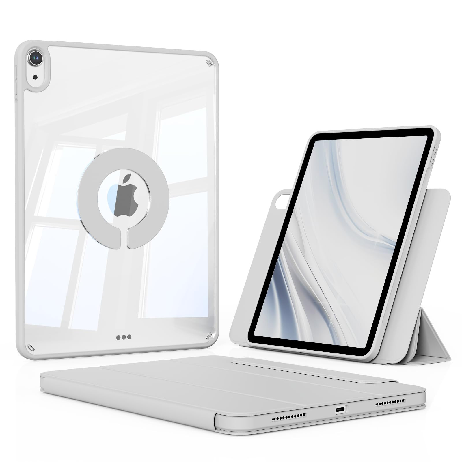 KENKE Magnetic Case for iPad A16 11th/10th Generation (11/10.9 Inch, 2025/2022) with Pencil Holde... | Amazon (US)