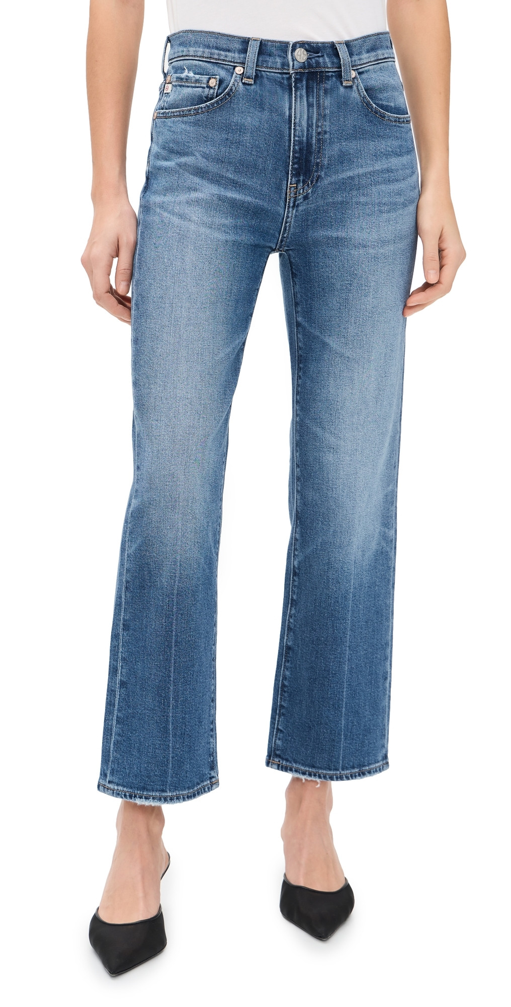 AG Brinley Crop Jeans 17 Years Mystery 30 | Shopbop