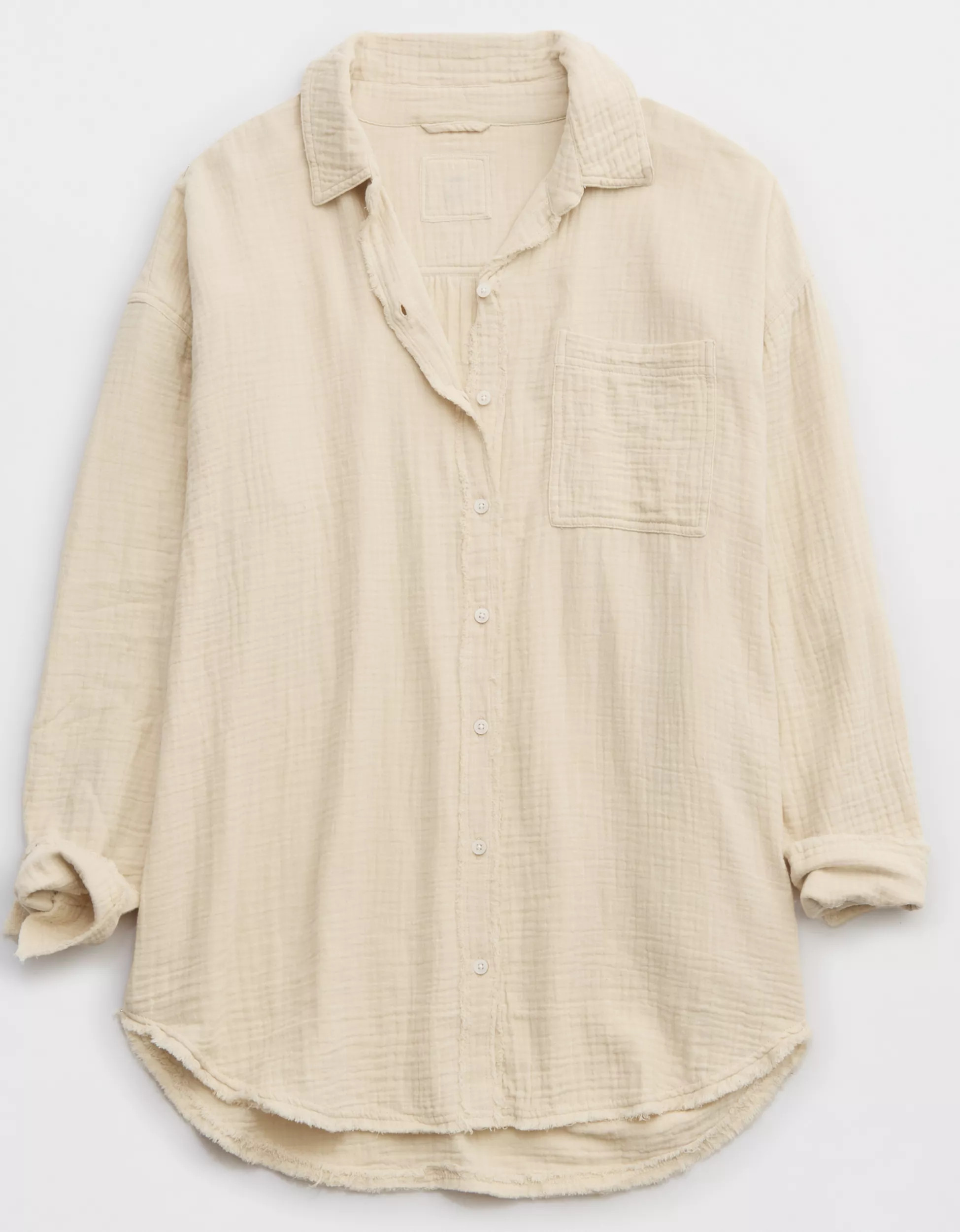 Aerie Pool-To-Party Cover Up Shirt | American Eagle Outfitters (US & CA)