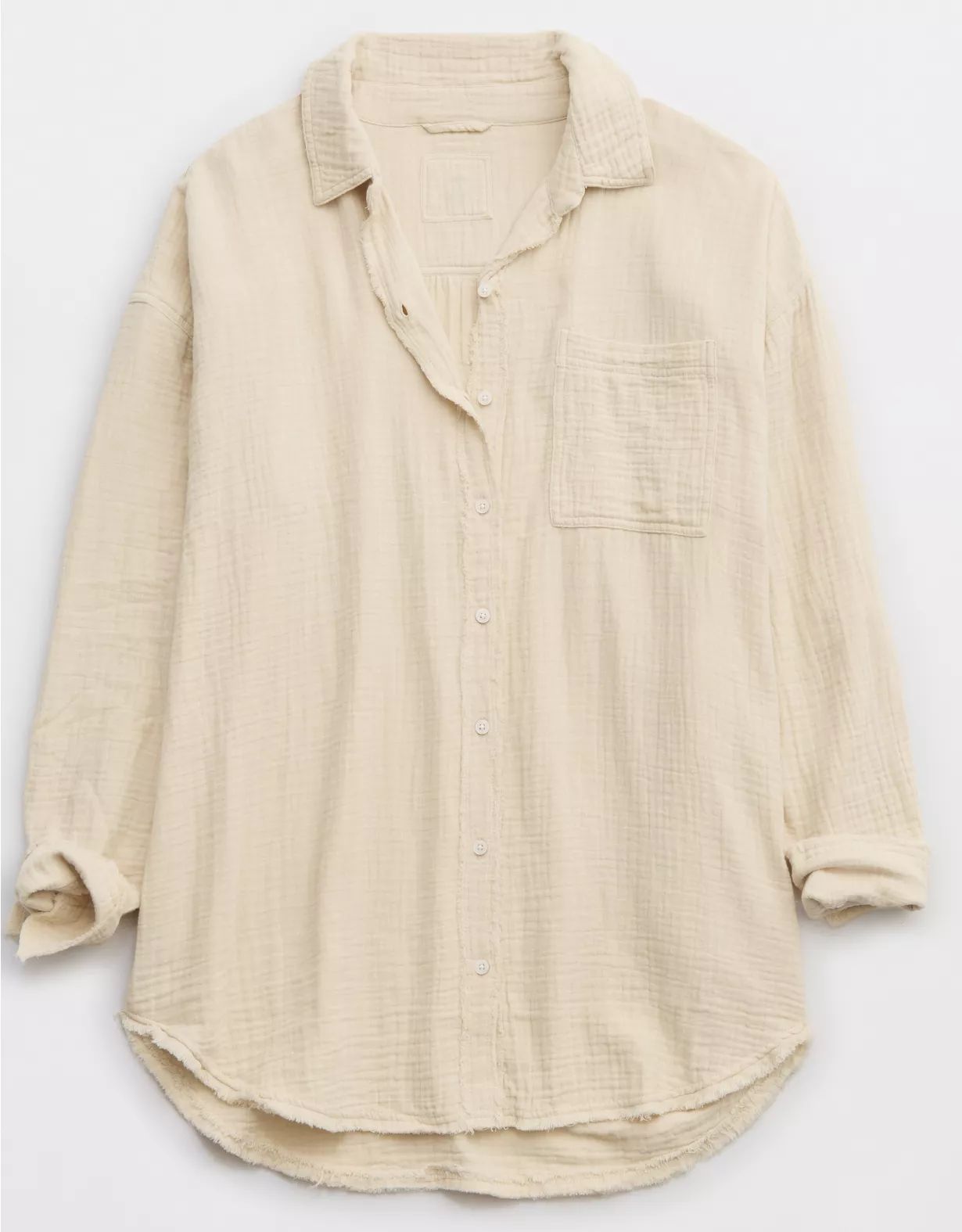 Aerie Pool-To-Party Cover Up Shirt | American Eagle Outfitters (US & CA)