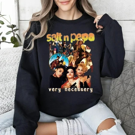 Salt N Pepa Hiphop Unisex Sweatshirt Unisex Sweatshirt for Men and Women up to Size 4XL | Walmart (US)