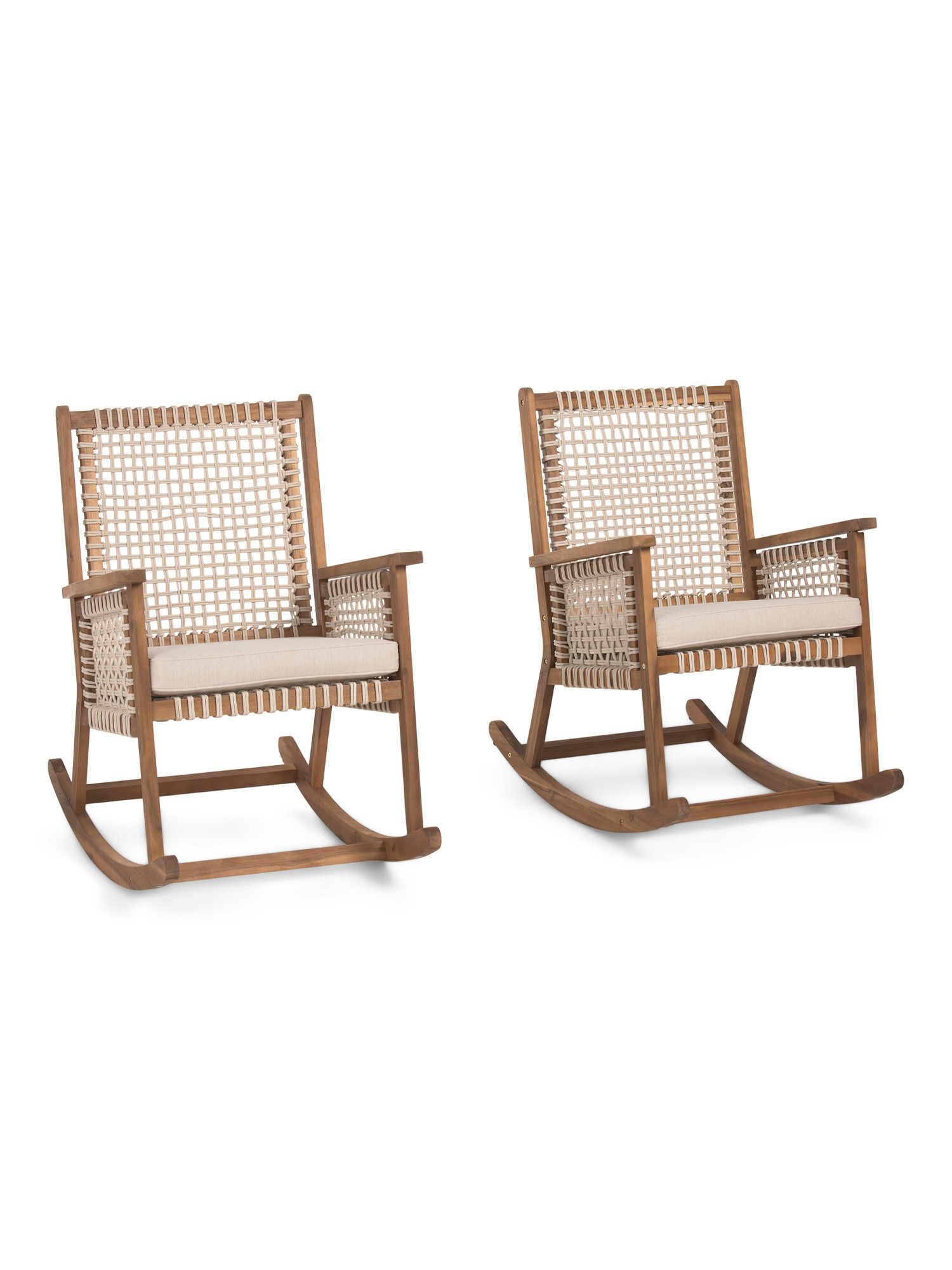 Set Of 2 26x40 Outdoor Rocking Chairs | TJ Maxx