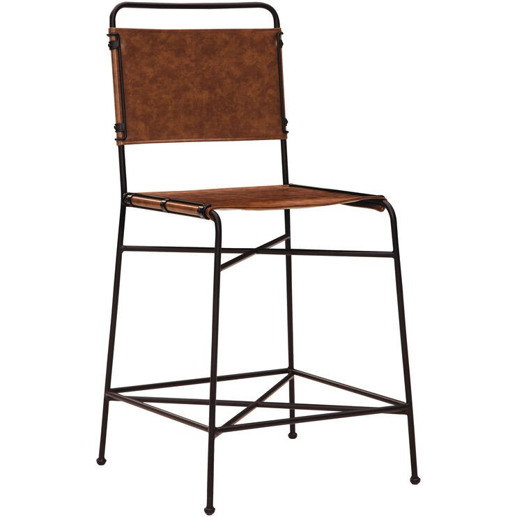 Branson Charcoal Counter Stool | Slumberland Furniture