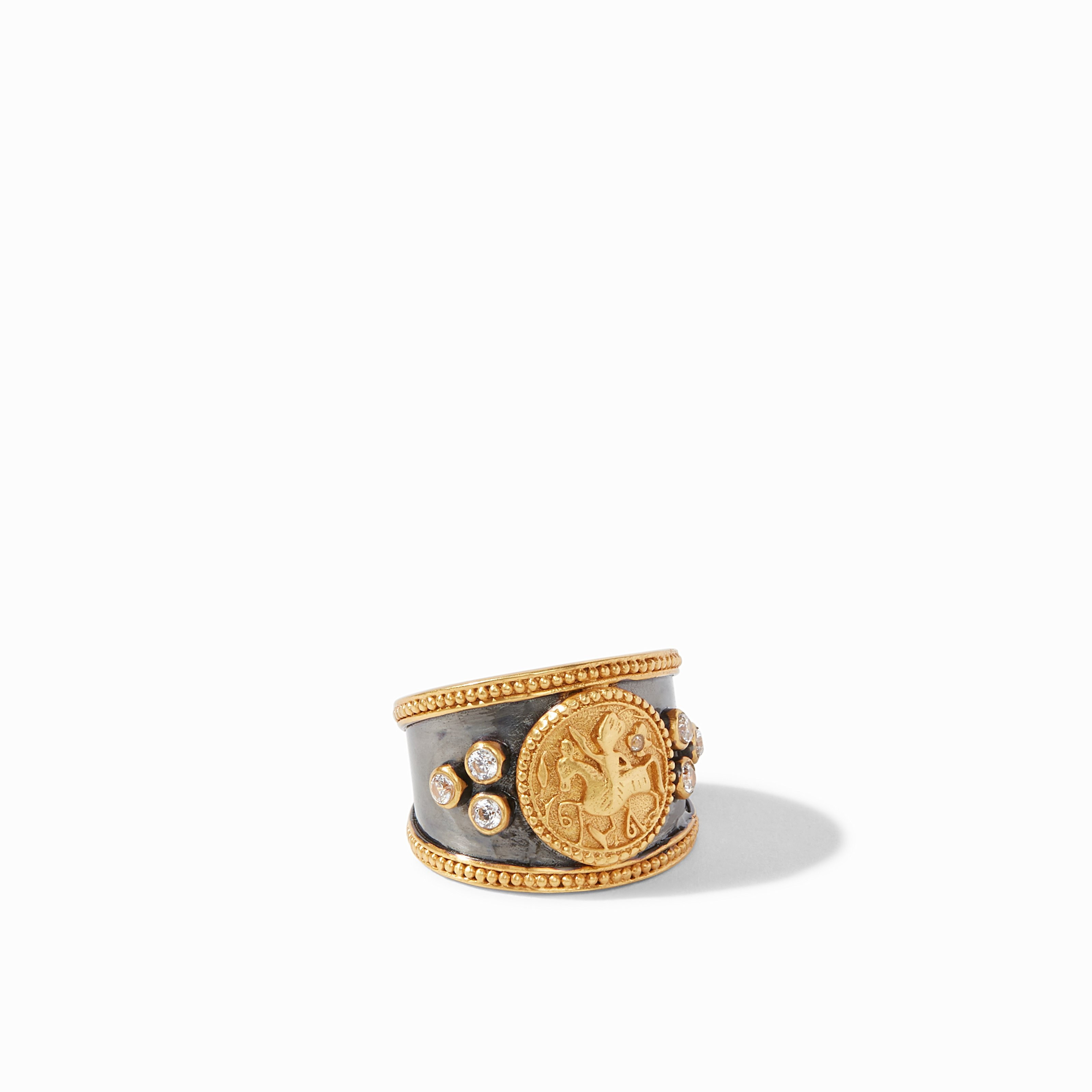 Coin Crest Ring | Julie Vos