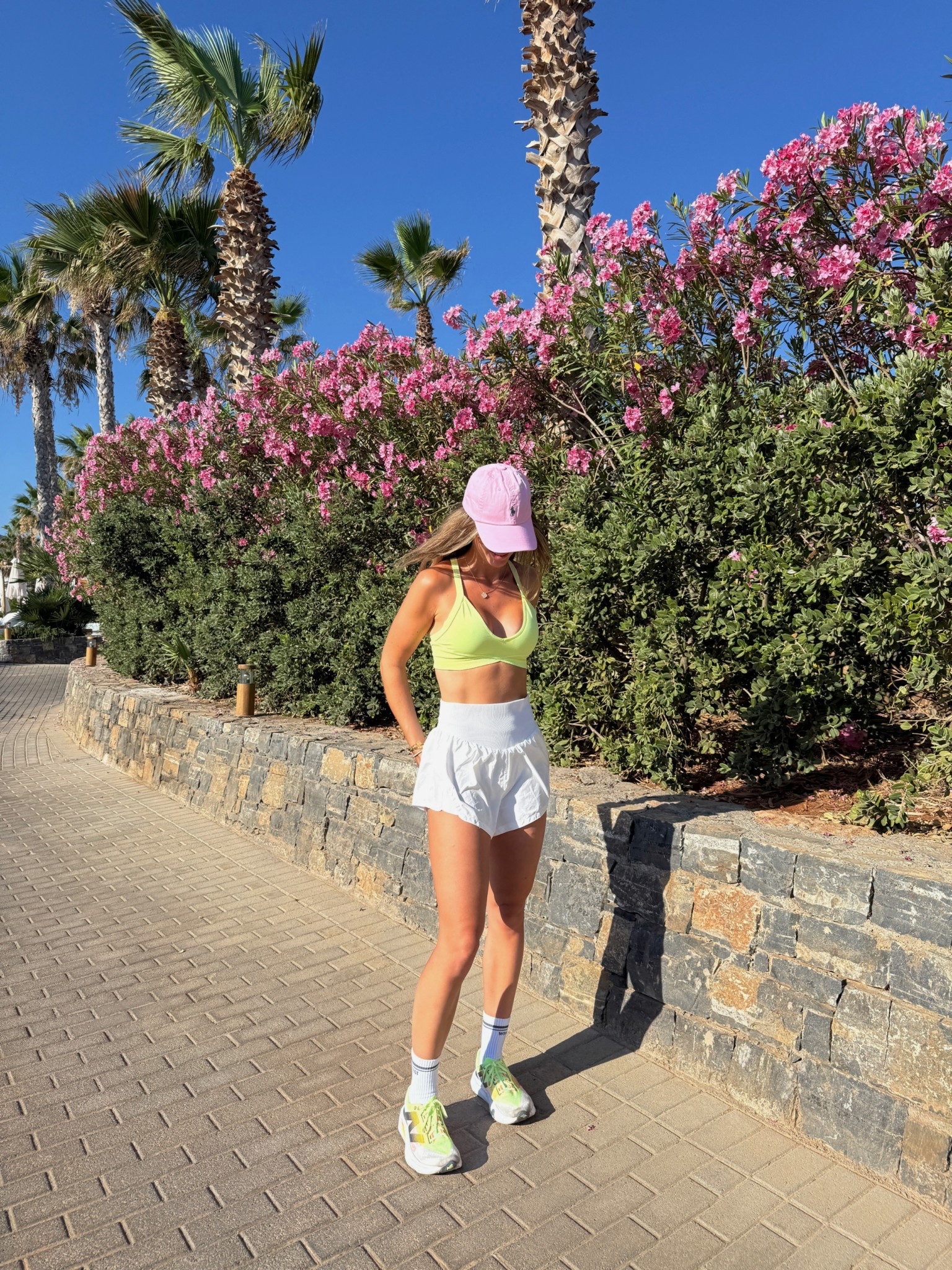 holiday gym fit 💓 wearing a size small in everything! Love these shorts so much, they are so floaty & comfy. running, activewear, gym 

#LTKsummer #LTKfitness #LTKuk