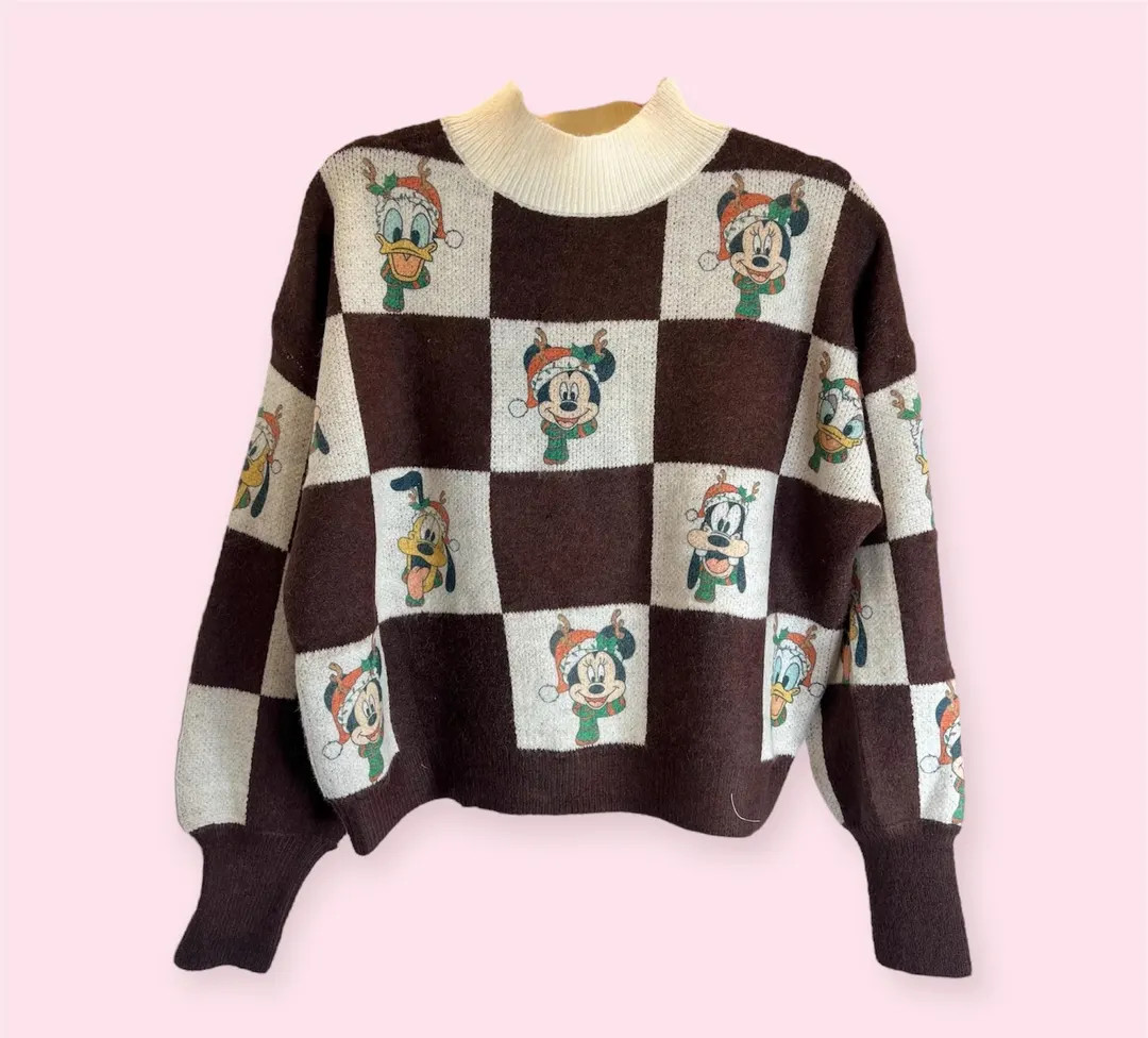 Disney Christmas Sweater , Disney Holiday Sweater - Etsy | Etsy (US)