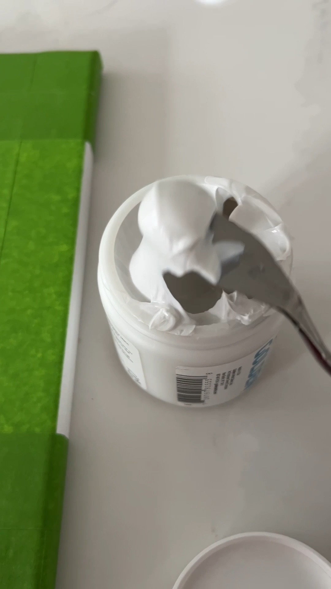 I never rush this part.
Taping the edges and spreading molding paste to start shaping a new textured piece.
It’s always interesting to see what forms.

#LTKdayinmylife #LTKHome