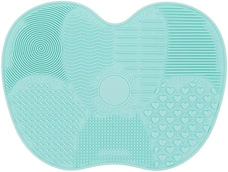 Ranphykx Silicon Makeup Brush Cleaning Mat Makeup Brush Cleaner Pad Cosmetic Brush Cleaning Mat P... | Amazon (US)