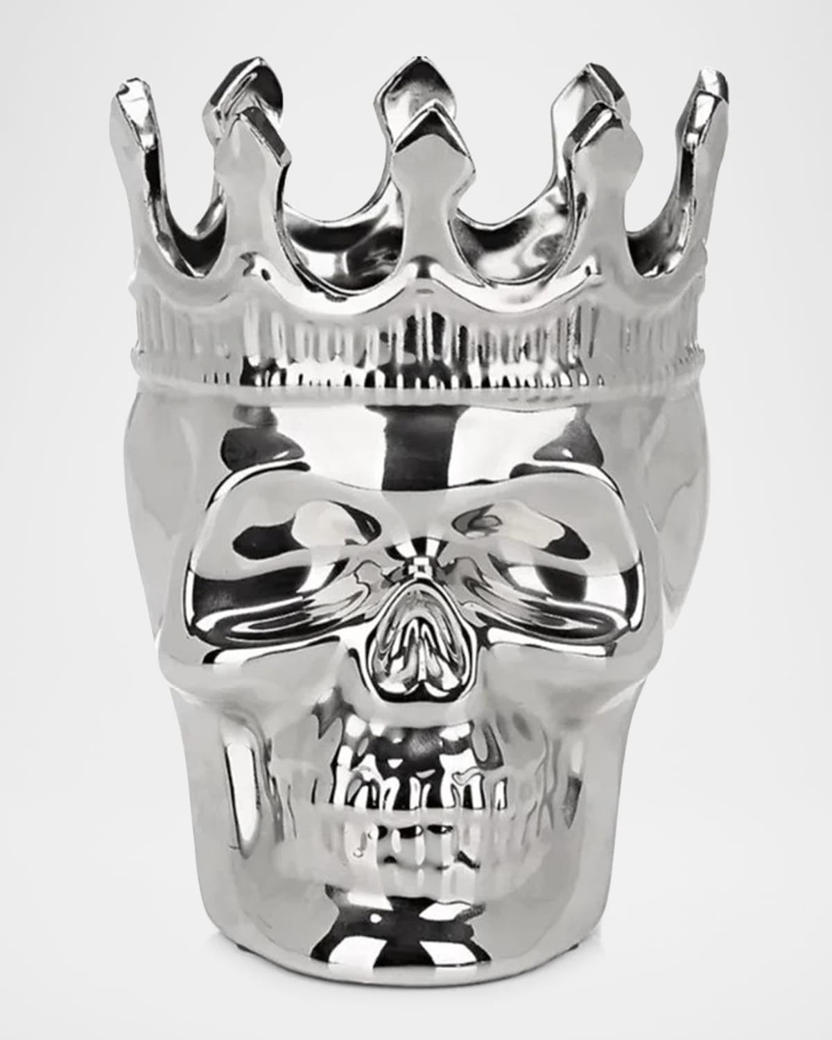 Silvertone Maximilien Skull Candle, 23.3 oz. - The Aroma Scent | Neiman Marcus