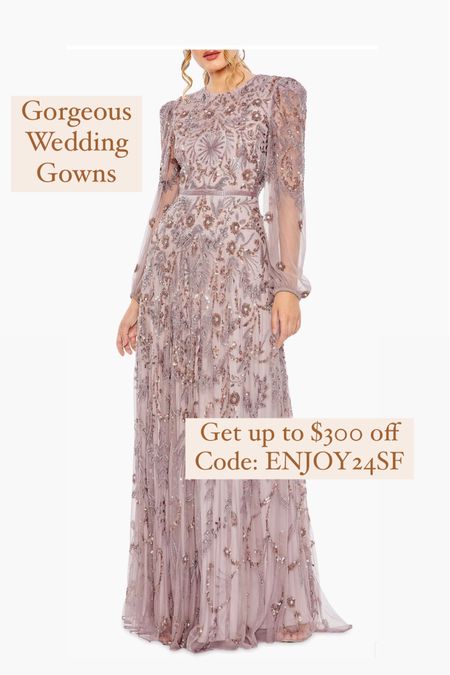 Modest wedding gowns 
Use code: ENJOY24SF

#LTKparties #LTKwedding #LTKsalealert