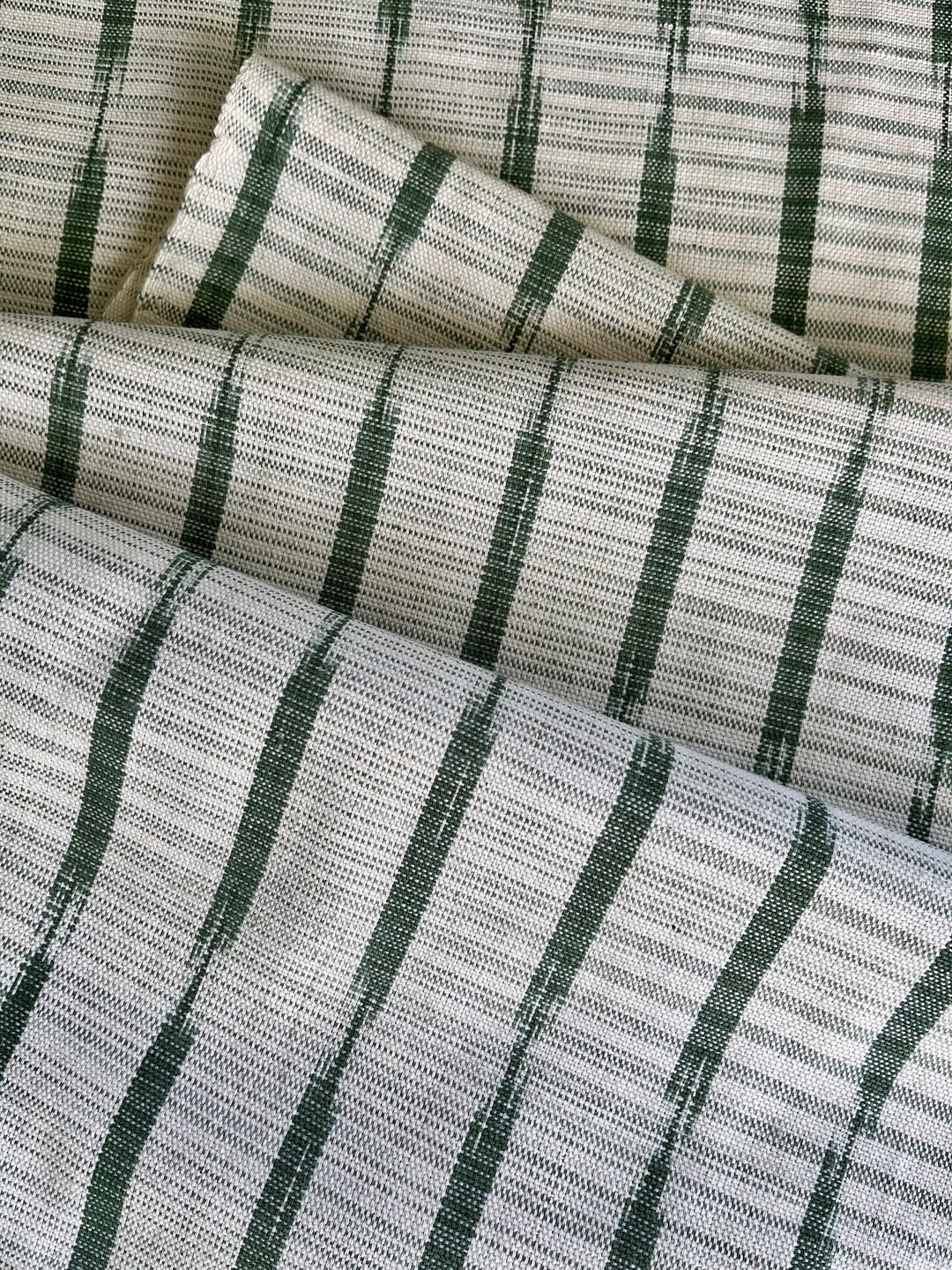 Guatemalan Fabric - Light Weight Green Wave - Etsy | Etsy (US)