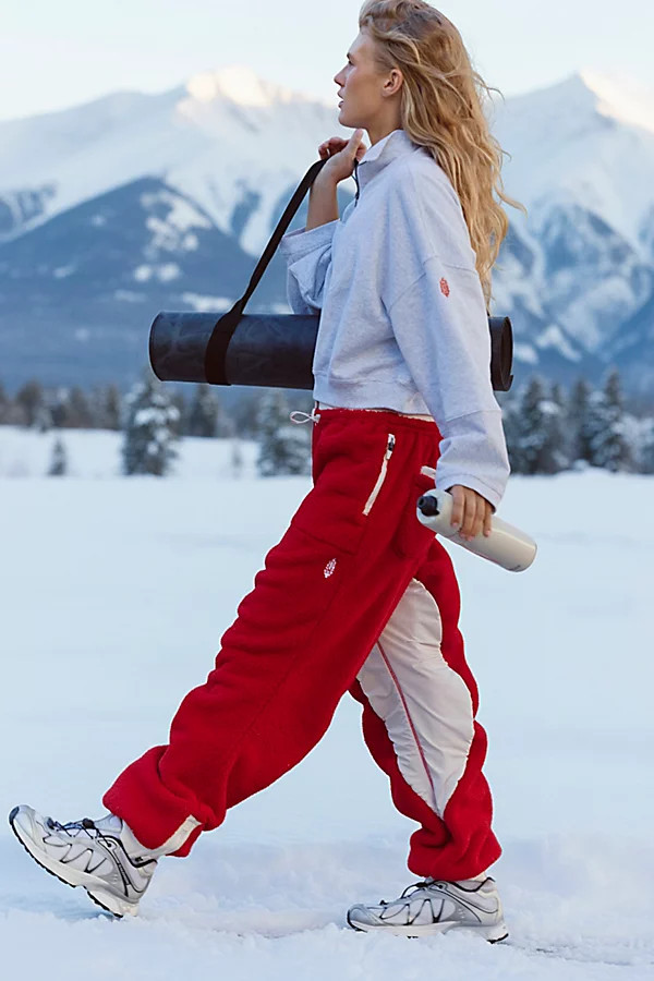 Sundown Fleece Pants | Free People (Global - UK&FR Excluded)