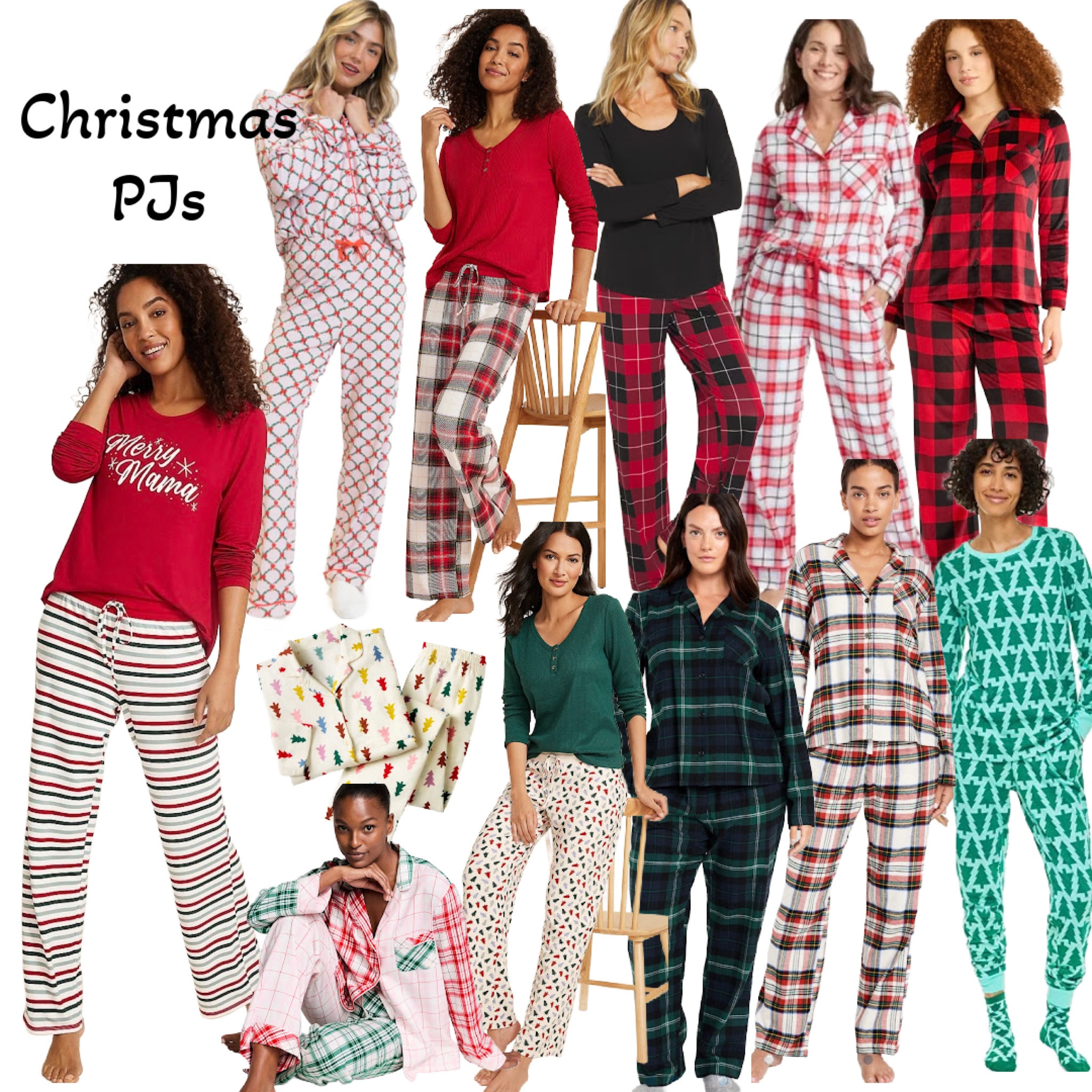 Christmas PJs! So many cute and cozy styles from 10 different retailers. Many of these have matching pajamas for the whole family. 

Holiday pajamas
Family matching pajamas 


#LTKSeasonal #LTKHoliday #LTKFamily