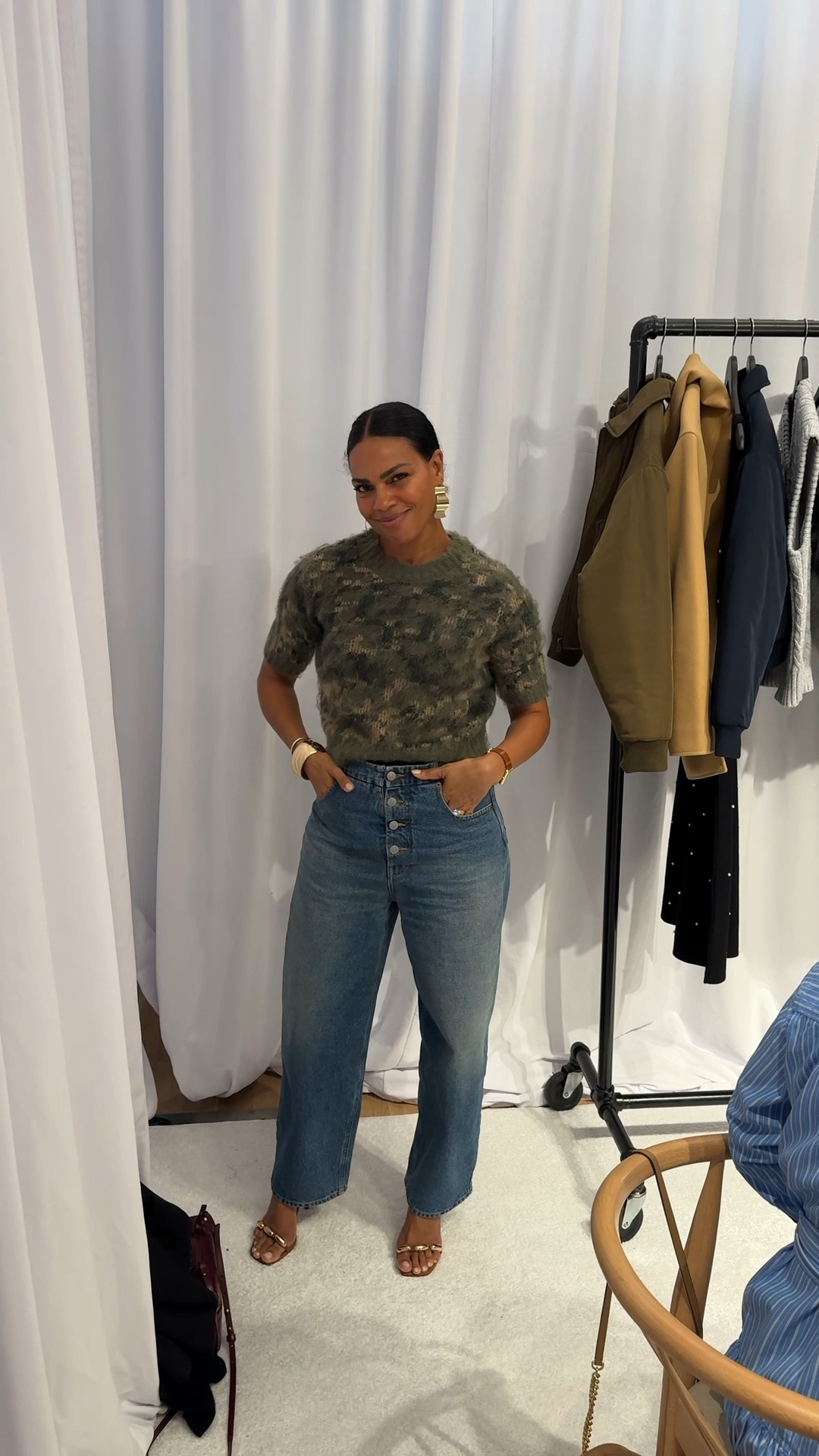 This sweater tee I tried on at the Walmart NYFW pop up is still in stock in in all colors and sizes! Such a great piece for fall! 

#LTKSaleAlert #LTKSeasonal #LTKFindsUnder50