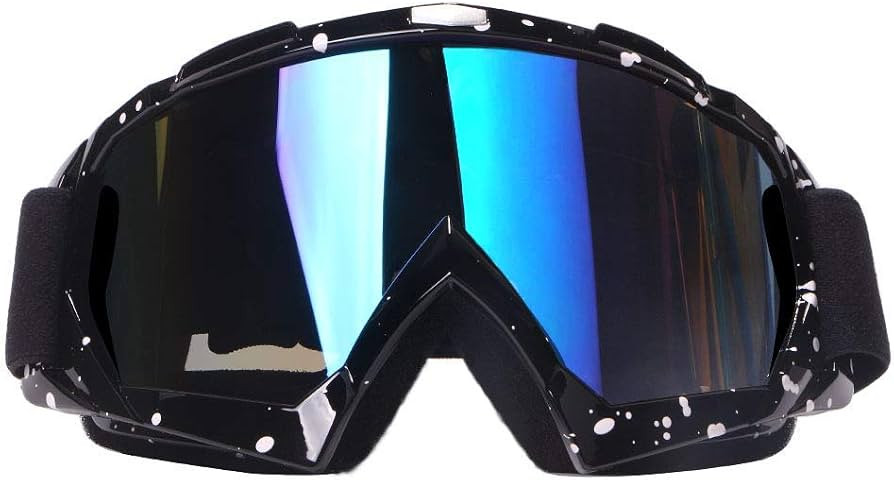 4-FQ Motorcycle Goggles Dirt Bike Goggles Windproof ATV Dustproof Racing GogglesScratch Resistant... | Amazon (US)