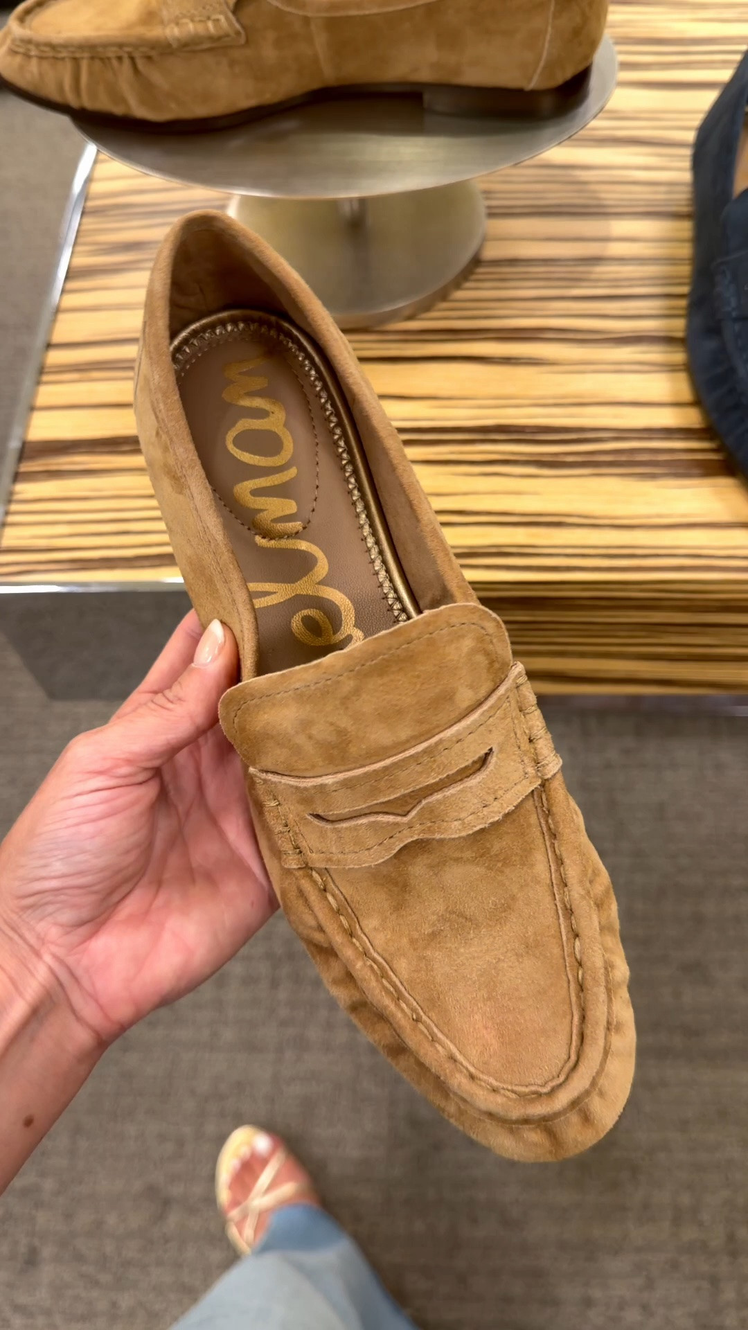 The Nordstrom sale is now open to everyone! Here’s a look at what I took home from the sale! 

There wasn’t much in store for me in terms of clothes, most was sold out in my size. I found a few pair of shoes I loved! The loafers and On sneakers had to be ordered in my size. But I tried both in a size up to get a feel for the quality and loved them.

The Hoka sneakers are so bouncy and comfortable and love that they’re a little off white. I liked them a lot more in person than online. True to size 

The boots are a pair I bought in dark brown last year and loved so I grabbed a lighter option. True to size 

I actually thought the bag was bigger when I saw it online but loved that it’s small in person.  Met a fellow petite lady in story we both agreed it was a nice size for our frame. Big enough for the essentials, the crossbody is a little long so I’ll add a hole to it. 

The Varley sweatshirt is beautiful, large on me in xs but I love it!

The jeans I have on are also linked, I’m wearing petite 24 in the 28” inseam option.