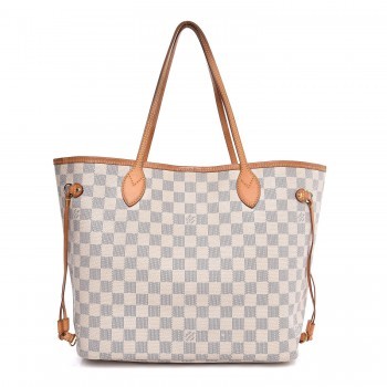 LOUIS VUITTON Damier Azur Neverfull MM | Fashionphile
