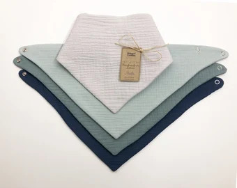 Absorbent Dribble Bibs. Baby Bandana Bibs Baby Burp Cloth. | Etsy | Etsy (US)