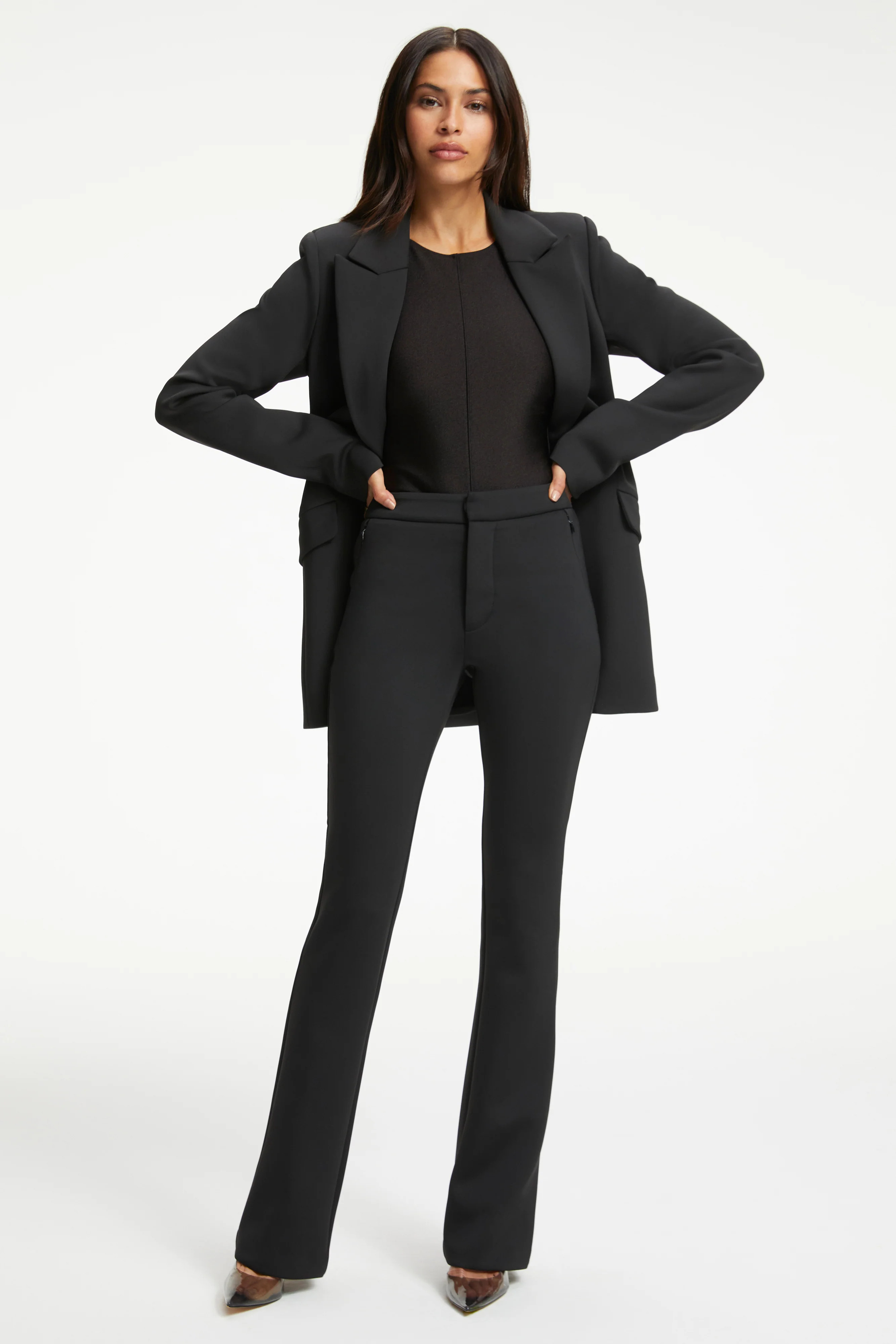 SCUBA BOOTCUT PANTS | Good American