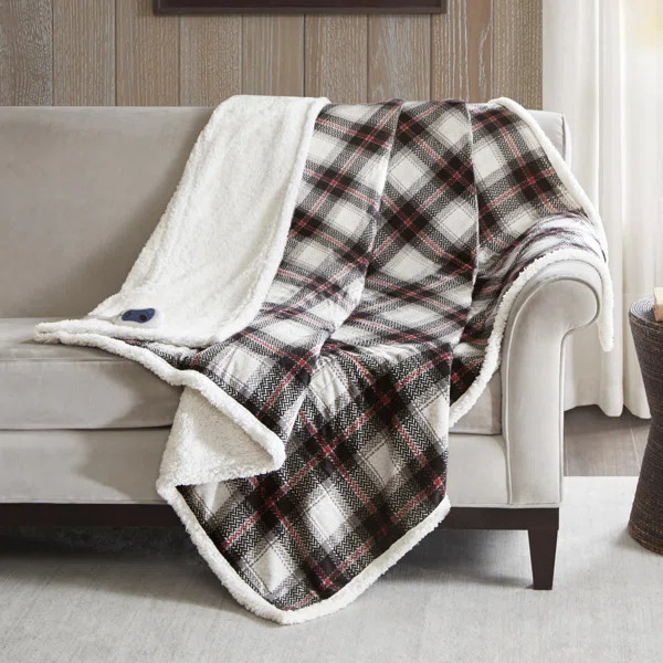 Ridley Oversized Heated Throw | Wayfair North America