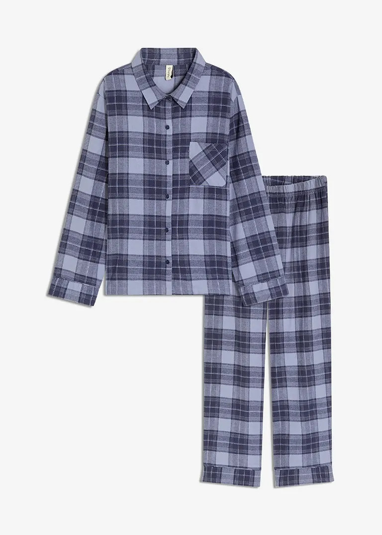 Gewebter Flanell Pyjama | Bonprix DE
