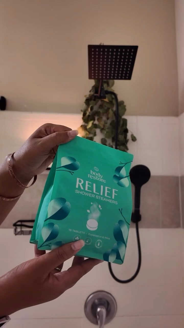 Transform your shower into a luxurious spa experience in seconds! Relax and refresh with @bodyrestore Relief Shower Steamers - the perfect way to end your week! 

Don’t forget to tag me when you try it - I want to see your shower transformation! 💕